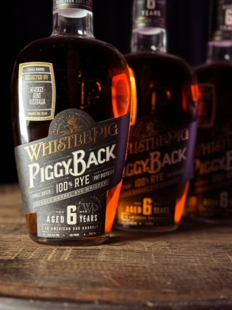 WhistlePig PiggyBack Rye Single Barrel by WHA