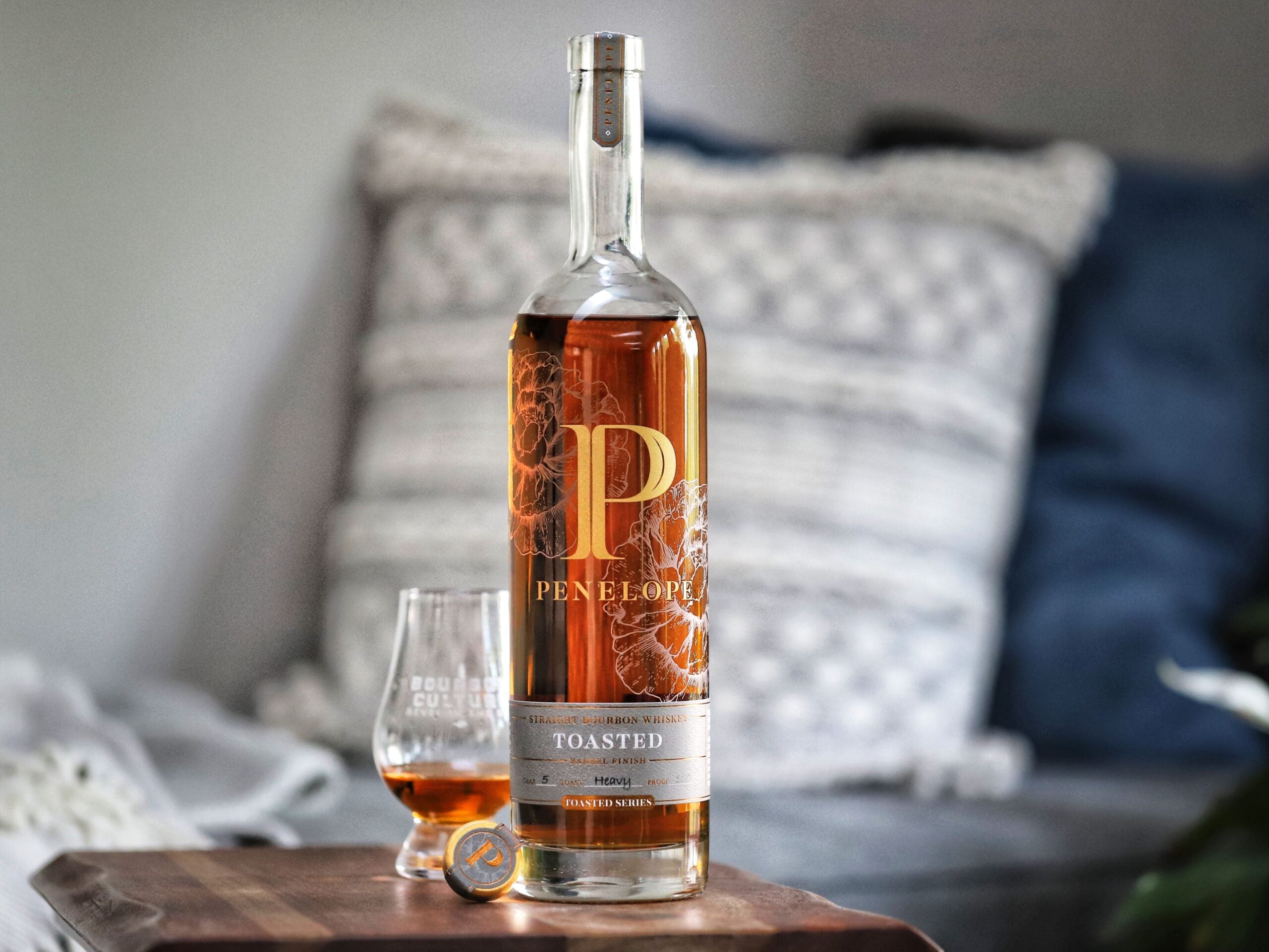 Penelope Toasted Bourbon Whiskey 750ml 50% abv