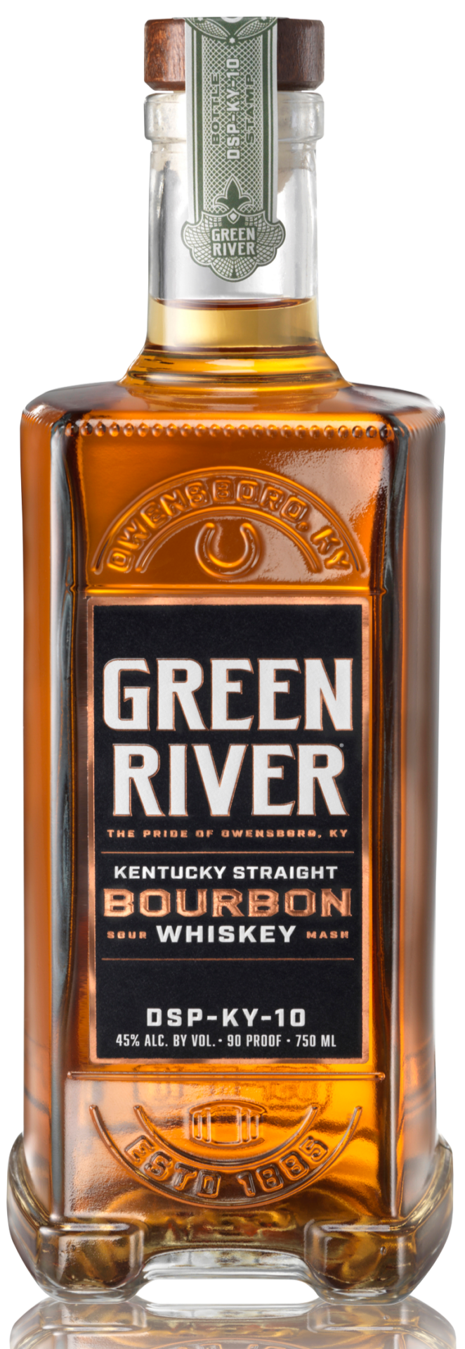 Green River Kentucky Straight Bourbon 750ml 45% abv