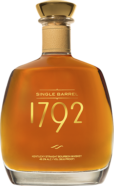 1792 Single Barrel Bourbon Whiskey 49.3% abv 750ml