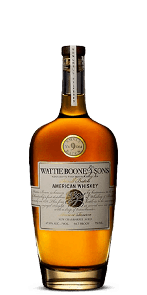 WATTIE BOONE & SONS 9 YEAR OLD SMALL BATCH AMERICAN WHISKEY 750ml