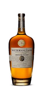 WATTIE BOONE & SONS 9 YEAR OLD SMALL BATCH AMERICAN WHISKEY 750ml