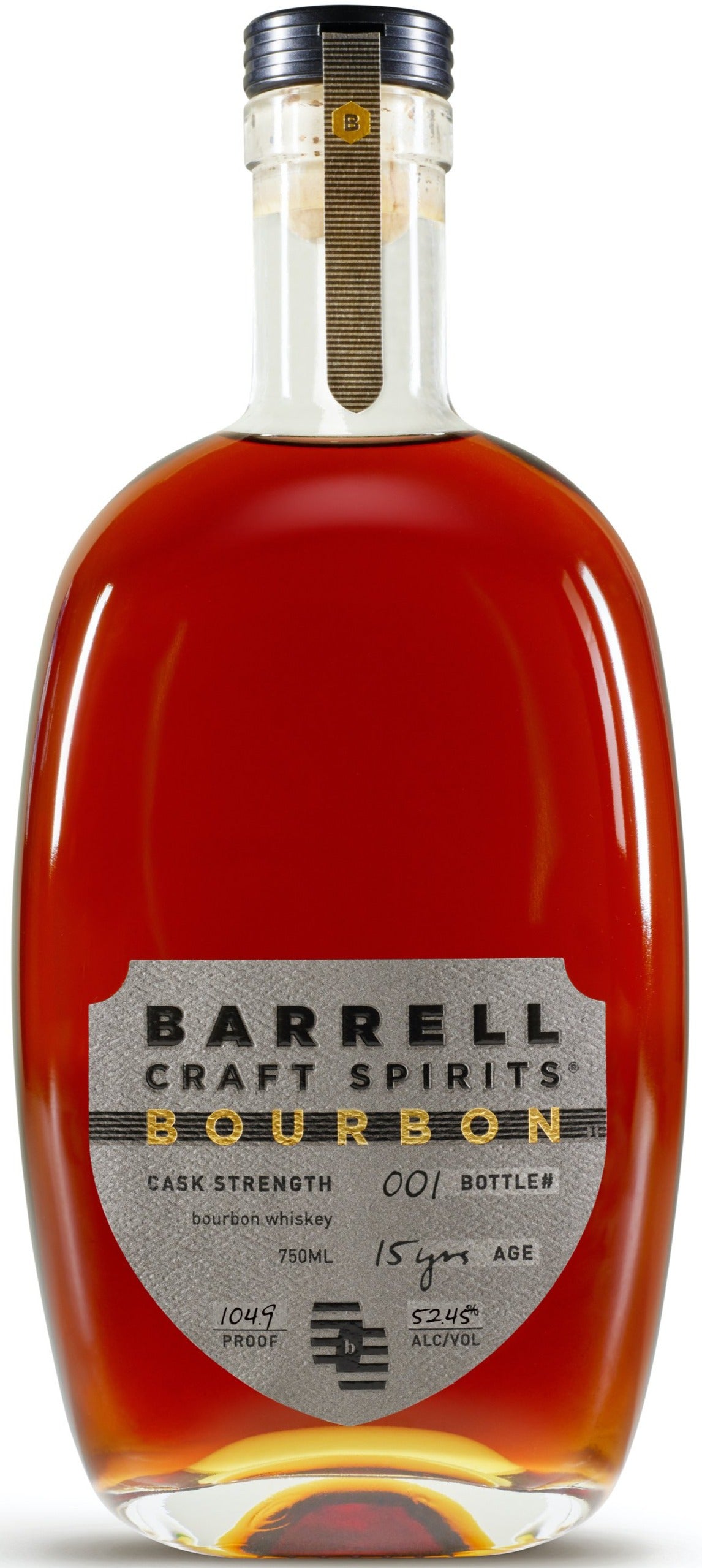 Barrell Craft Spirits Bourbon 52.45% abv 750ml (release 3)