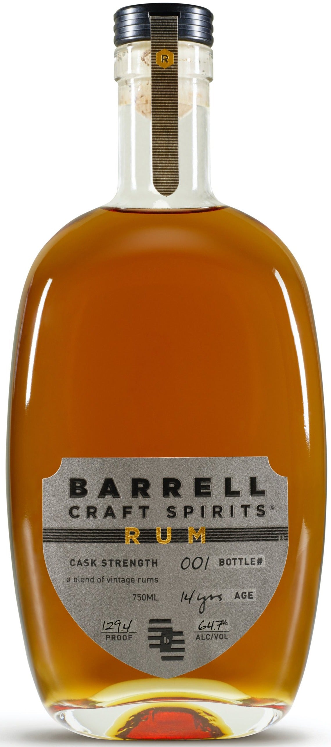 Barrell Craft Spirits Rum 64.7% abv. 750ml