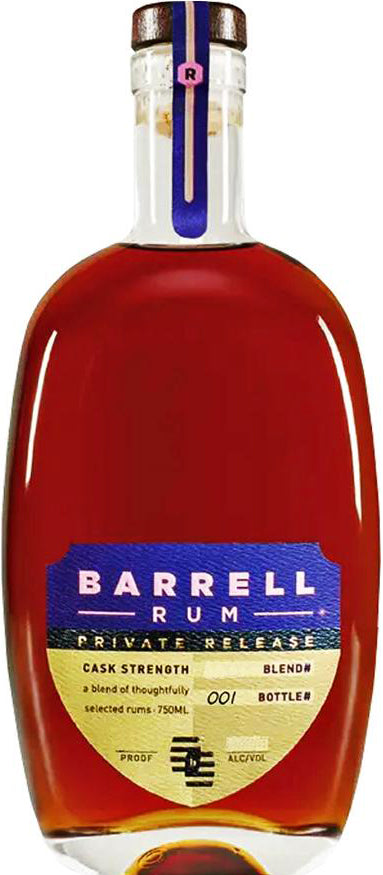 Barrell Private Release Rum J907 750ml, ABV 66.87%