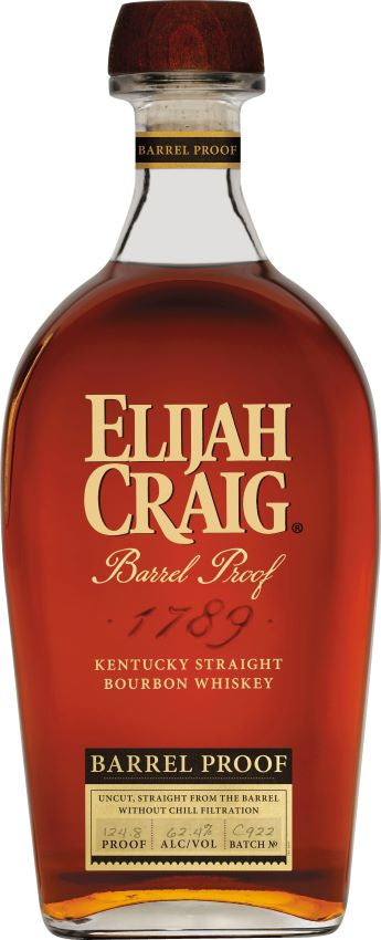 Elijah Craig Barrel Proof Batch C922 Kentucky Straight Bourbon Whiskey
