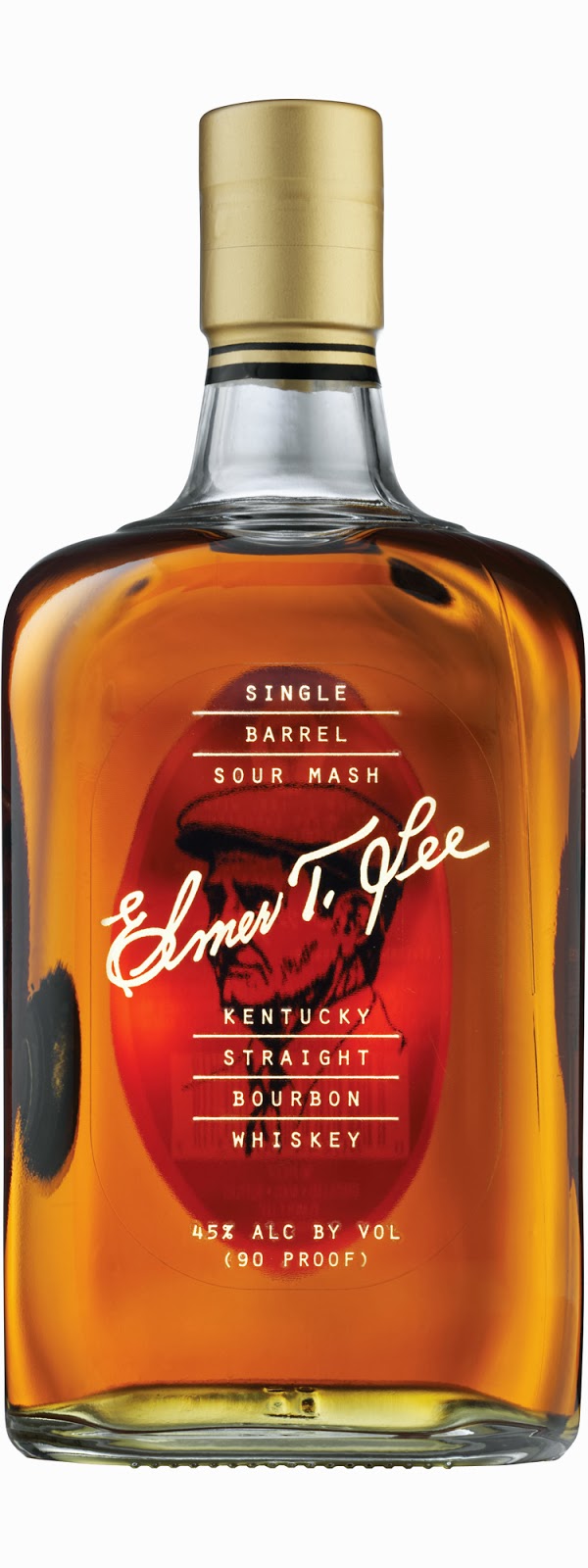 Elmer T Lee Bourbon, Single Barrel Sour Mash 45% abv 750ml (2017)