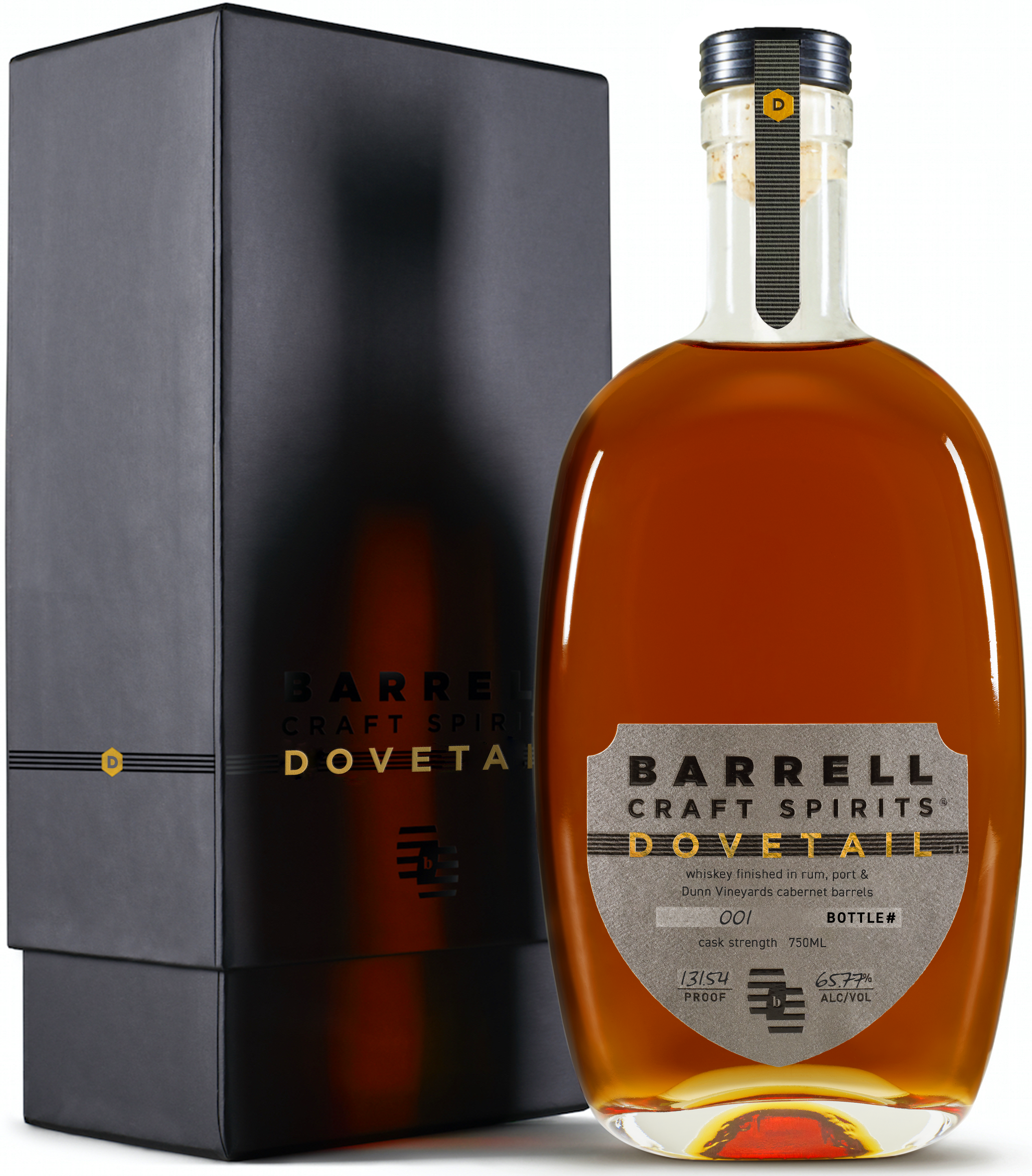 Barrell Gray Label Dovetail Whiskey 65.77% abv. 750ml