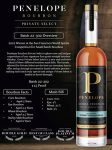 Penelope Private Select Bourbon - Whiskey Hunt Australia 750ml