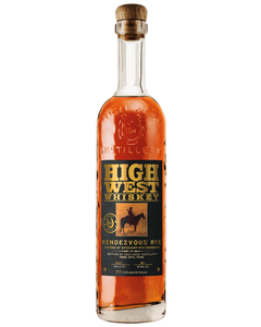 High West Rendezvous Rye WHA Barrel Select 750ml 49.4% abv.