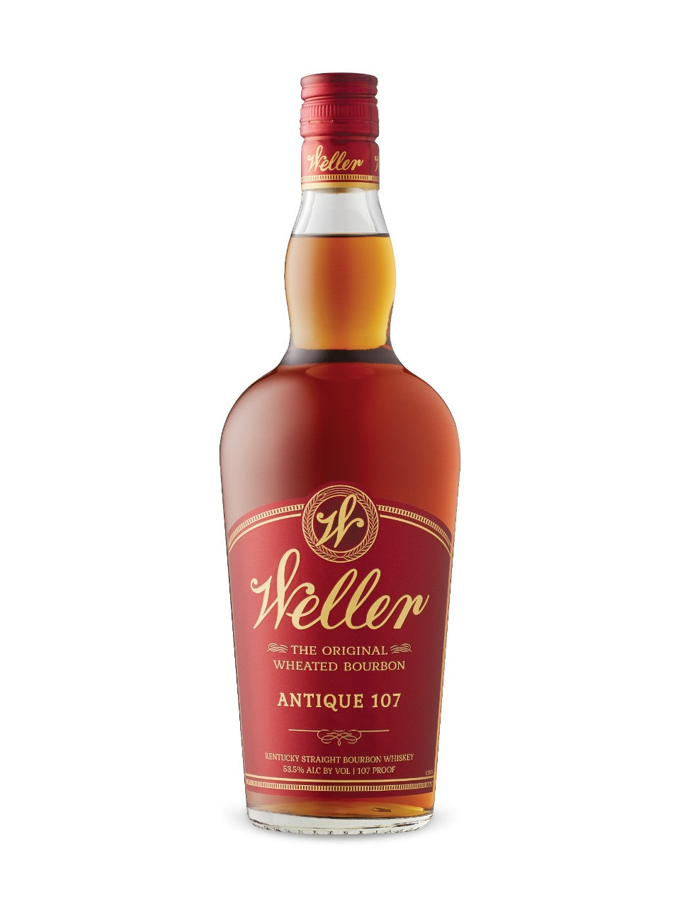 W.L. Weller 107 Bourbon Whiskey 750ml 53.5% abv.